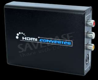 HDMI To Composite / S Video Converter 3RCA CRT TV CVBS  