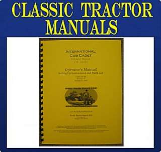 Cub Cadet 38 inch 38 ROTARY MOWER DECK Owners and Parts Manual  