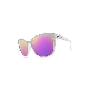  Rosette Sunglasses Gloss White/Grey Plasma Chrome