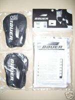 NEW Bauer Custom Fit Moldable Wrist Guards (BLK) Pair  
