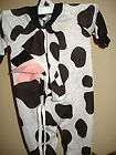 Cow Costume up to 13 lbs Infant