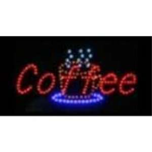  LED Animated Coffee Sign (Case of 1)