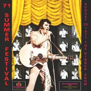 Elvis Presley   71 Summer Festival Vol. 1   Rare Chips CD  