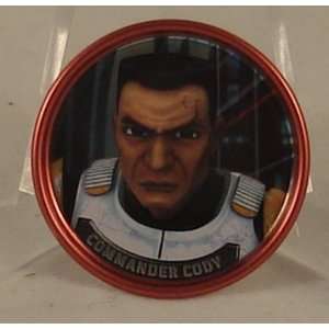   Clone Wars Commander Cody Collector Coin Red 11 of 12 