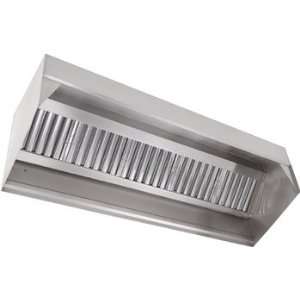  6 Stainless Backshelf Concession Trailer Hood System 