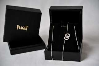 PIAGET Ladies POSESSION Necklace Diamond Pendant AU750 Platinum&Gold 