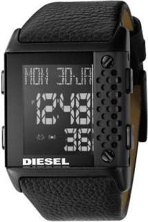 Diesel Black Digital Black Dial Mens Watch DZ7122  
