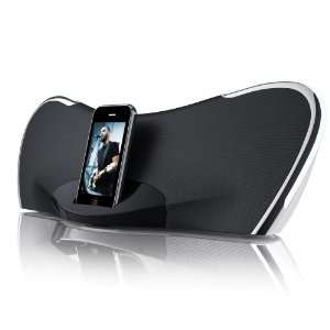  Coby Digital Speaker System for iPod and iPhone CSMP145BLK, Black