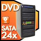 Burner 24X CD DVD Duplicator +320GB Disc Copier Megalynx7 
