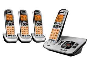  Uniden D1680 4 Cordless Phone/Answering System with 4 