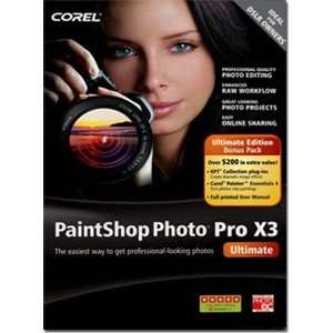  Corel Paintshop Photo Pro X3 Ultimate Edition Software