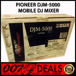 PIONEER DJM 5000 PRO DJ MIXER CLUB BAND BAR NIGHTCLUB 4 CHANNELS 