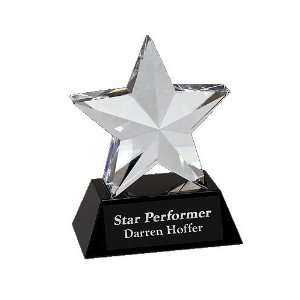  Star Crystal 6 3 D Corporate Award Trophy Office 