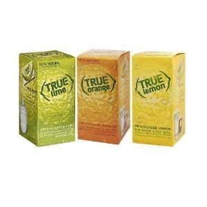 True Lemon, Lime & Orange Crystallized 100% Natural Assorted 300 Ct 