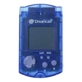Blue Sega Dreamcast VMU Visual Memory Unit Card  