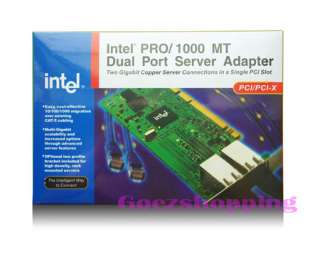 intel 8492mt pro 1000 mt dual port server network adapter pci pci x 