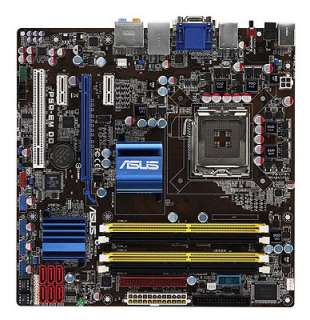 Asus P5Q EM DO Socket 775 Motherboard Intel P45/ICH10R ATX 2PCIE X16 
