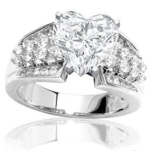  Cut Wedding Ring Only with a 0.51 Carat Marquise Cut / Shape D Color 