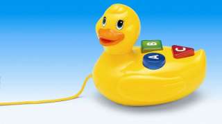 Megcos Toys Pull Along Musical Duck ~BRAND NEW~  