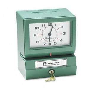   Analog Automatic Print Time Clock with Month/Date/0 23 Hours/Minutes
