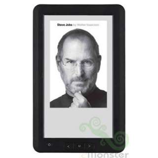 Black 7 Colour Touch Screen eBook Reader eReader & Multi Media Player 