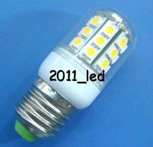 1x E27 30 5050SMD LED Warm White bulb lamp 220~240V With transparent 