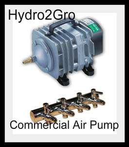 Commercial Air Pump with 8 outlets 70L per minute Hydroponic grow room 