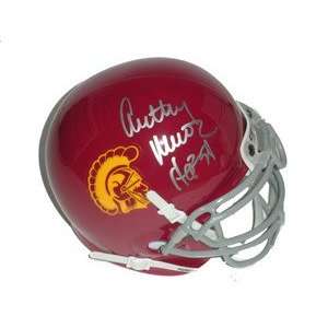 Anthony Munoz Signed USC Trojans Schutt Mini Helmet