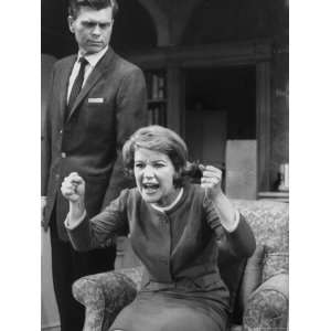  Barry Nelson Watching Barbara Bel Geddes Getting Angry in 