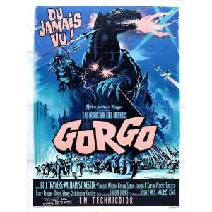  Gorgo Poster French 27x40 Bill Travers William Sylvester 