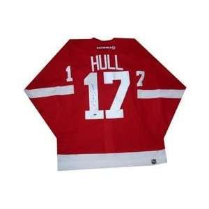 Brett Hull Autographed Jersey   Autographed NHL Jerseys