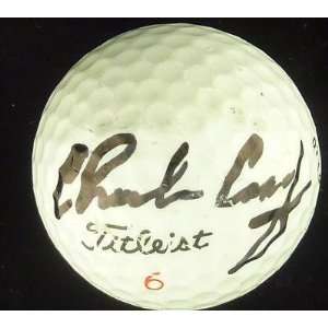  Charles Coody Signed Golf Ball JSA COA PGA 71 Masters 