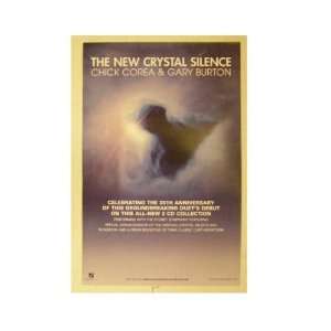 Chick Corea and Gary Burton Poster New Crystal Silence