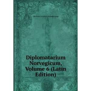   , Volume 6 (Latin Edition) Christian Christoph Andreas Lange Books