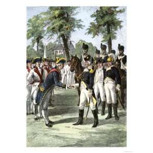 General Washington Introduced to Comte de Rochambeau, Commander of 
