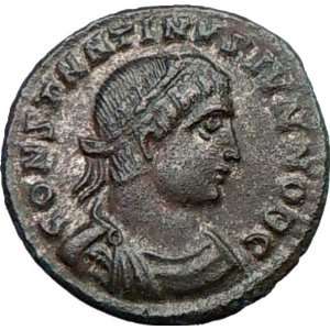 CONSTANTINE II Jr. 337AD Authentic Roman Coin GATE