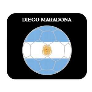 Diego Maradona (Argentina) Soccer Mouse Pad