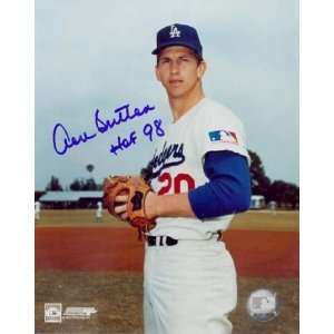 Don Sutton Autographed/Hand Signed Los Angeles Dodgers (Pose) with HOF 
