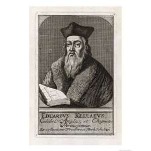  Edward Kelley Occultist Giclee Poster Print, 18x24