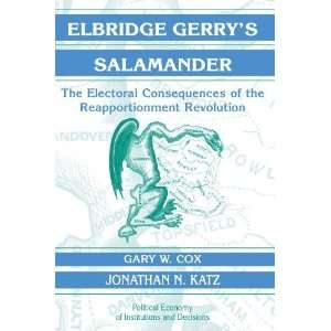  Elbridge Gerrys Salamander The Electoral Consequences of 