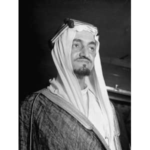  Saudi Arabian Prince Faisal Al Saud Posing for a Picture 
