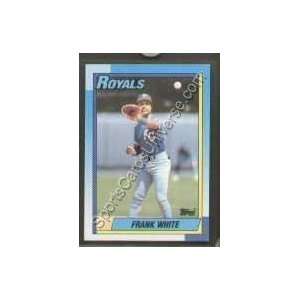  1990 Topps Regular #479 Frank White, Kansas City Royals 