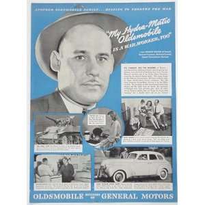  1944 Oldsmobile George Mason, Detroit MI Print Ad (3049 