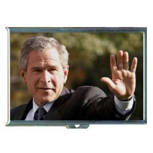 George W. Bush Smile & Wave ID Holder, Cigarette Case or Wallet MADE 