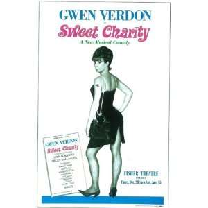 Broadway) (11 x 17 Inches   28cm x 44cm) (1966) Style A  (Gwen Verdon 