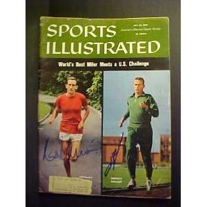 Herb Elliott & Dyrol Burleson Autographed May 30, 1960 Sports 