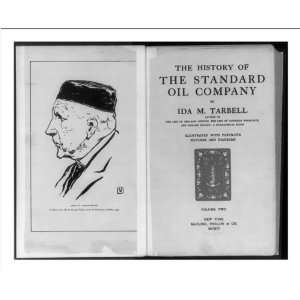   Standard Oil Company by Ida M. Tarbell, and a sketch f