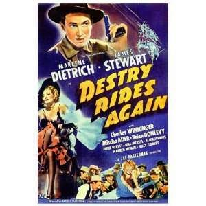  Destry Rides Again (1939) 27 x 40 Movie Poster Style A 