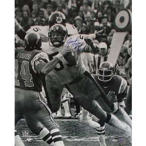 Jack Ham Pittsburgh Steelers   vs. Fouts   Autographed 16x20 
