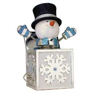  Reed & Barton Musical Jack Frost in the Box Plays Jingle 